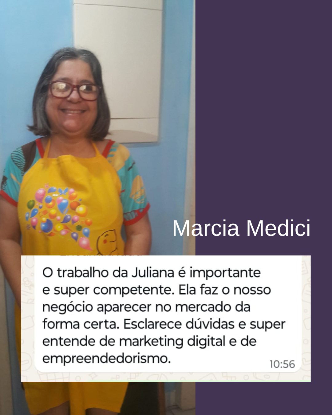 Depoimento Márcia Medici